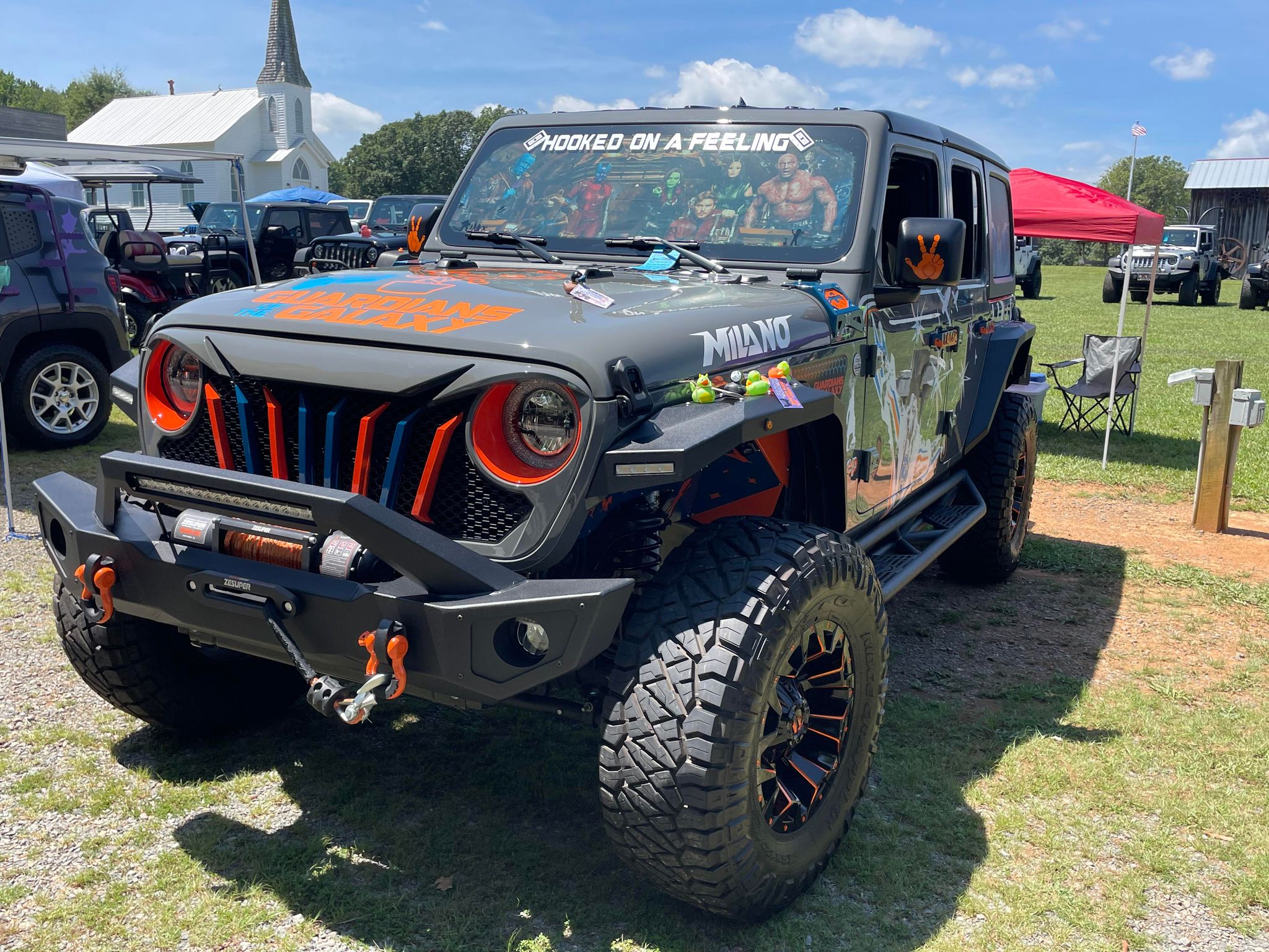 Jeeps on the Farm - Denton Farmpark